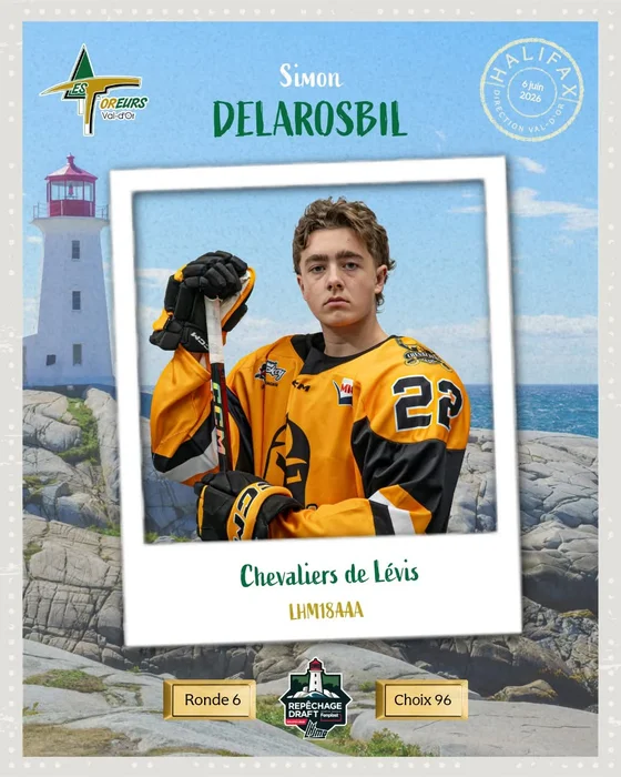 Simon Delarosbil des Chevaliers de Lévis M18 AAA