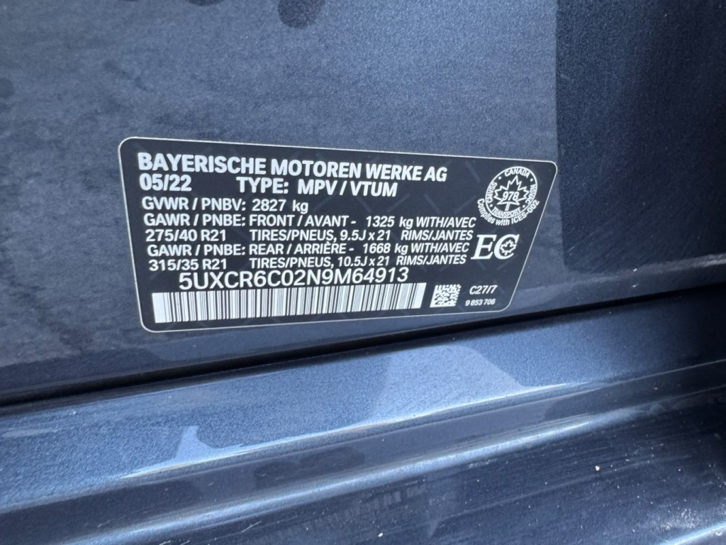 BMW X5 xDrive40i 2022 — photo 15
