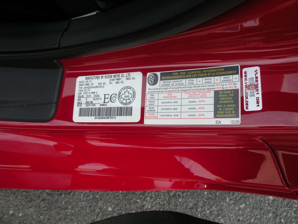 Nissan 370Z Sport 2018 — photo 21