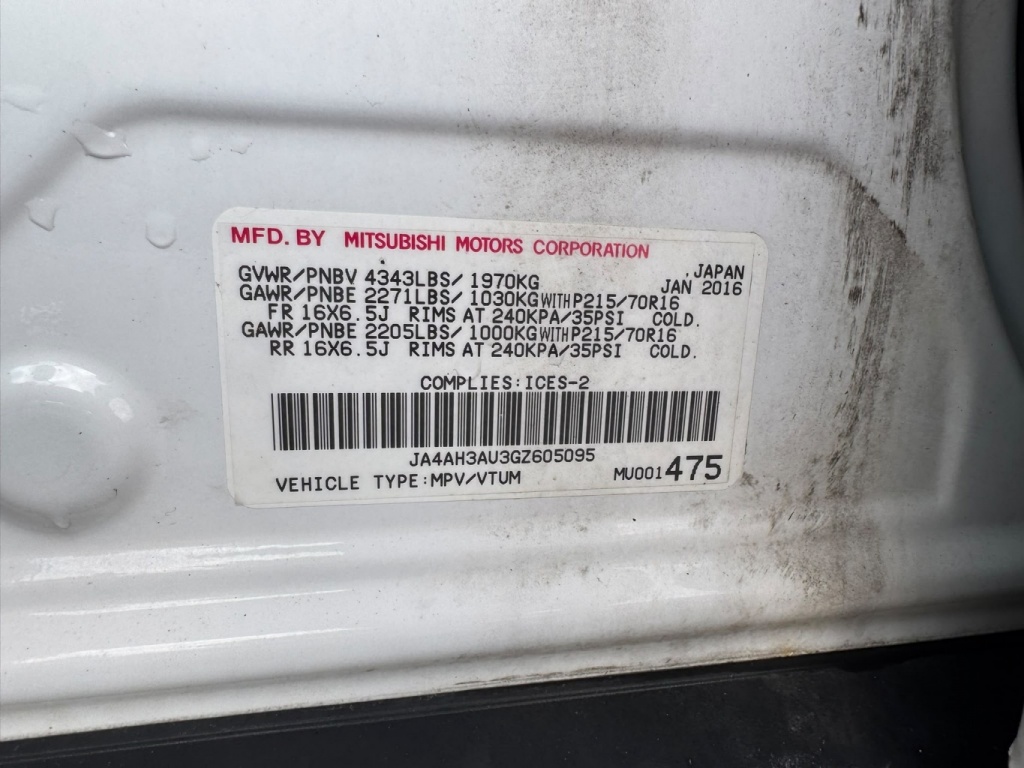 Mitsubishi RVR ES 2016 — photo 18