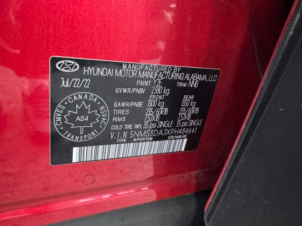 Hyundai Santa Fe Privilégié 2023 — photo 13