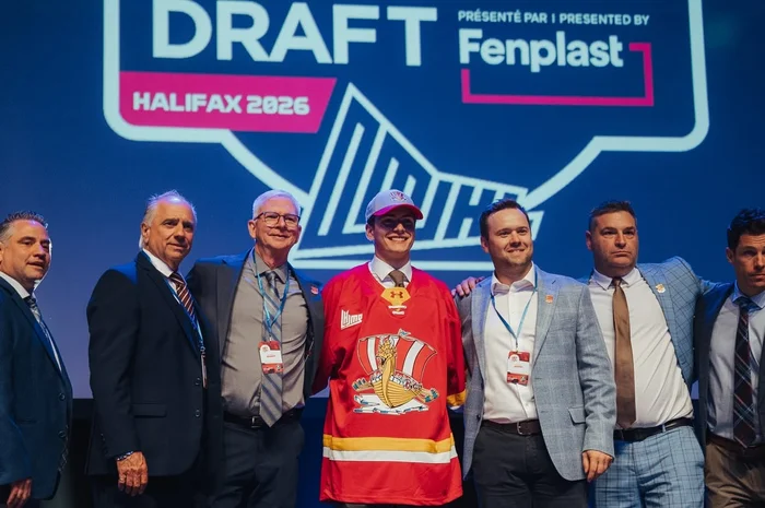 Tommy Leroux, 12e choix au total par le Drakkar de Baie-Comeau