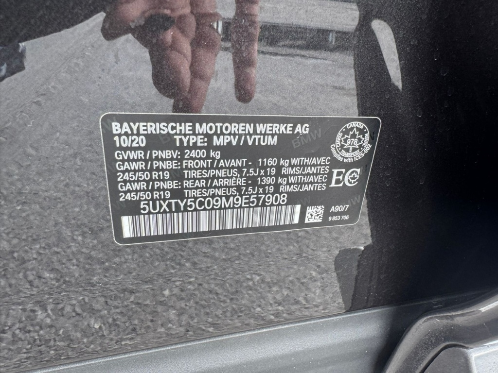 BMW X3 xDrive30i 2021 — photo 8