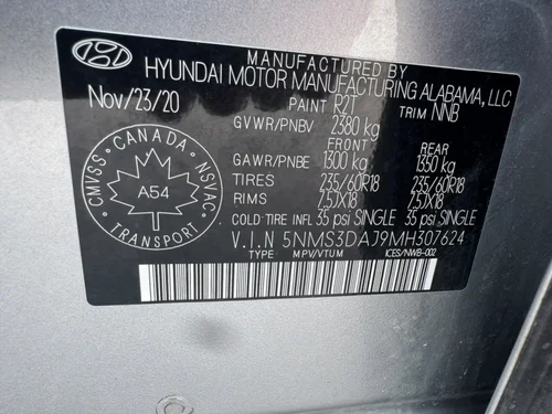 Hyundai Santa Fe Privilégié 2021 — photo 15