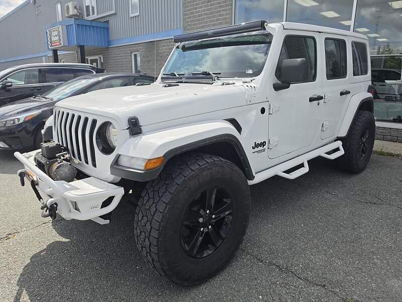 Jeep Wrangler 2021 UNLIMITED ALTITUDE / AUTO + CUIR + GPS + CAMERA + BLUETOOTH ++
