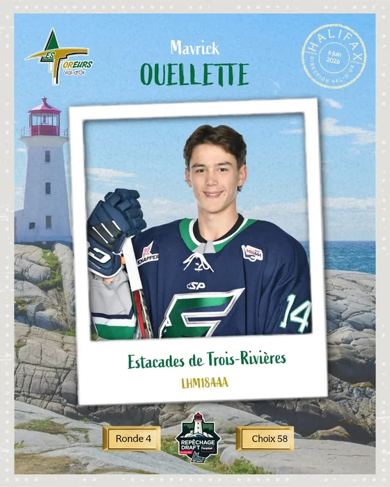 Mavrick Ouellette&nbsp;