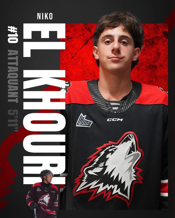 Niko El Khouri attaquant #10