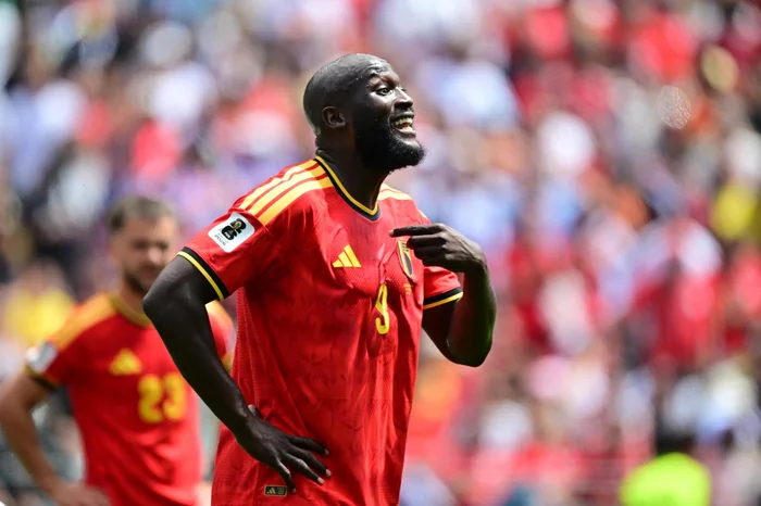 <i>L'attaquant étoile, Romelu Lukaku</i>