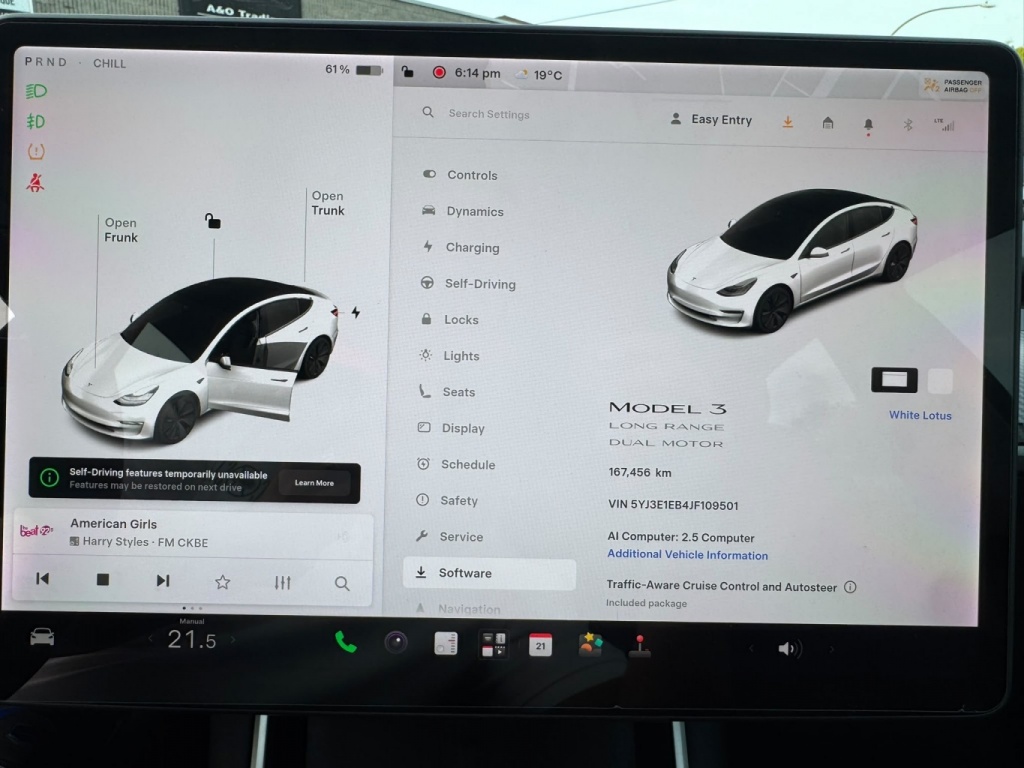 Tesla Model 3 Long Range Battery/Performance 2018 — photo 16
