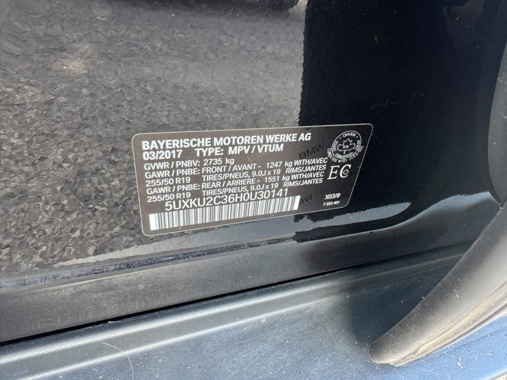 BMW X6 xDrive35i 2017 — photo 11